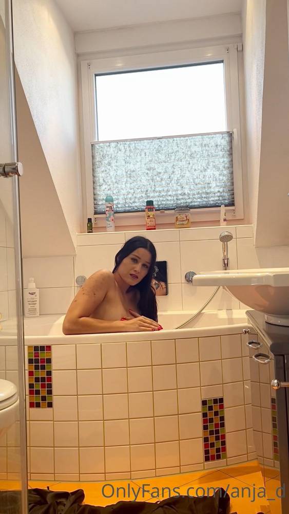 Full Video : Anja Diergarten Nude Bath Strip OnlyFans - #4