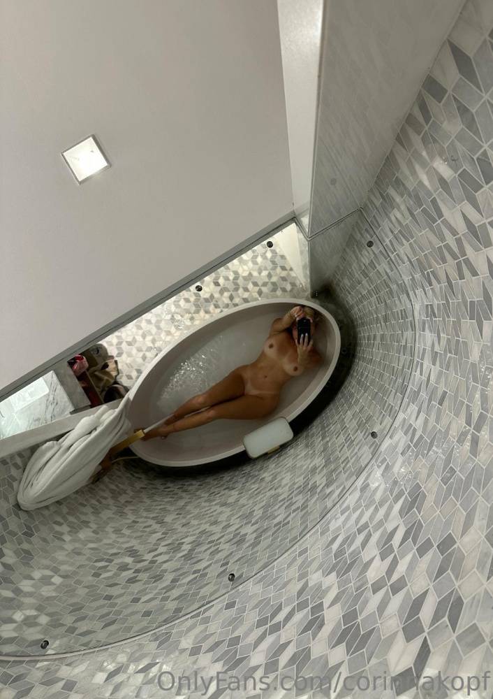 Corinna Kopf Nude Topless Bath Onlyfans Set Leaked - #1