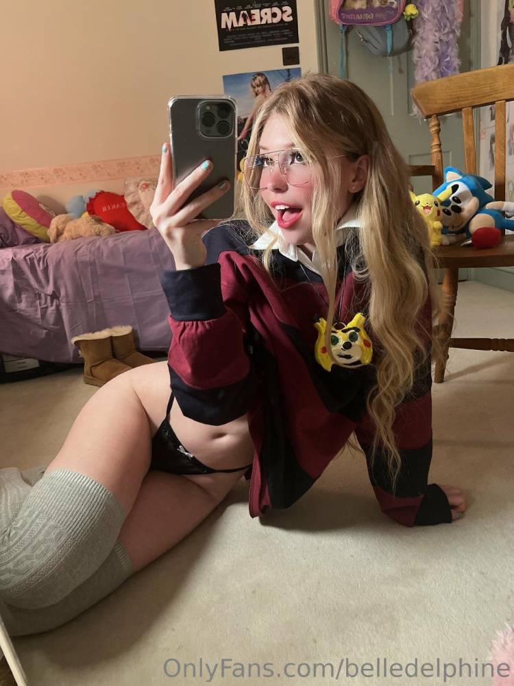 Belle Delphine Thong Ass Sonichu Selfie Onlyfans Set Leaked - #2