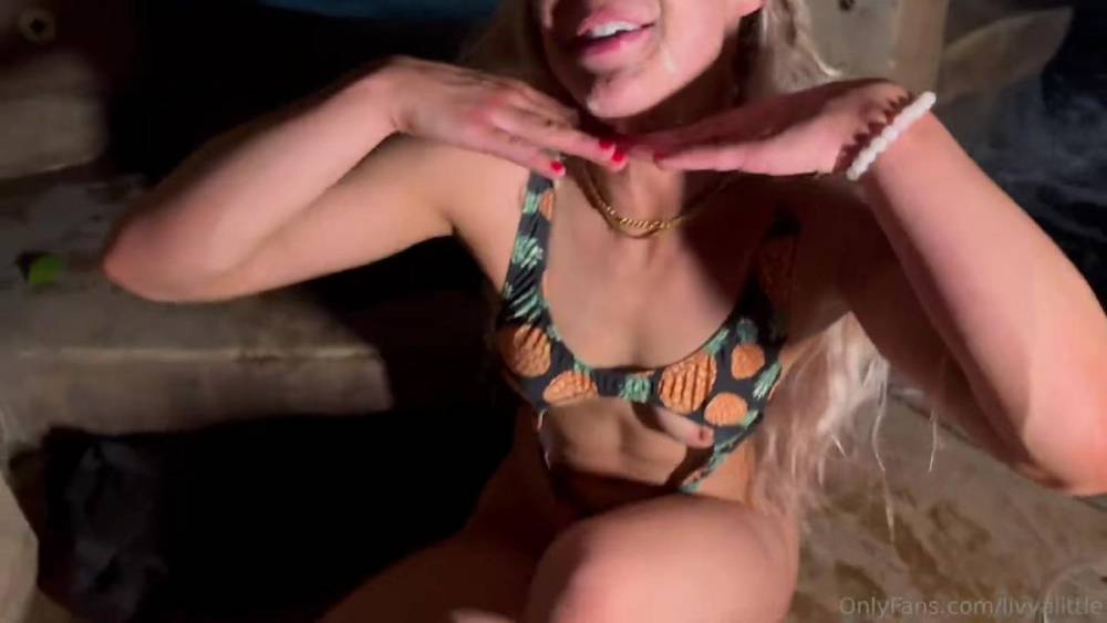 Livvalittle Hot Tub Riding Sex OnlyFans Video Leaked - #7