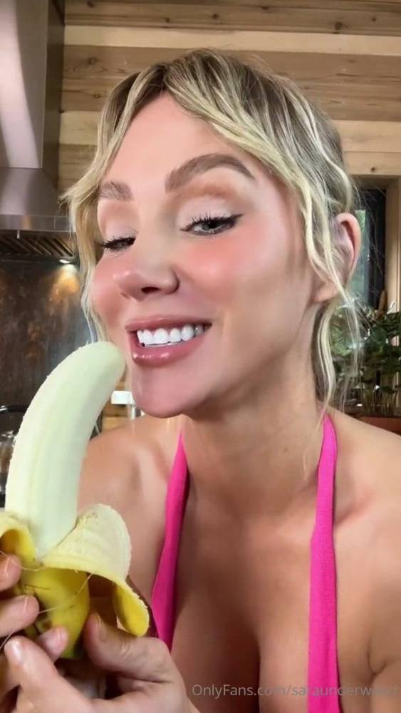 Sara Jean Underwood Banana Blowjob OnlyFans Video Leaked - #6