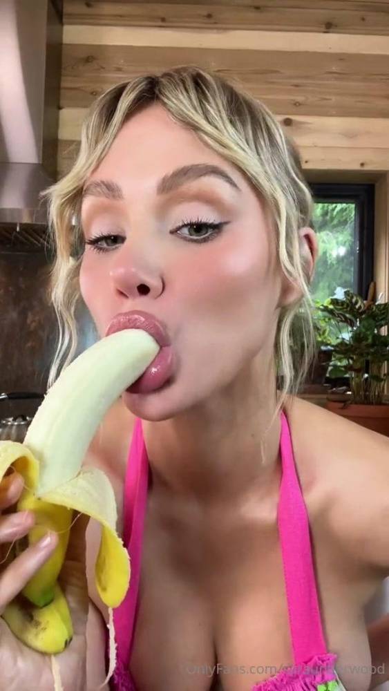 Sara Jean Underwood Banana Blowjob OnlyFans Video Leaked - #main