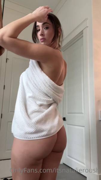 Natalie Roush Nude Out Of The Shower PPV Onlyfans Video Leaked on myfansite.net